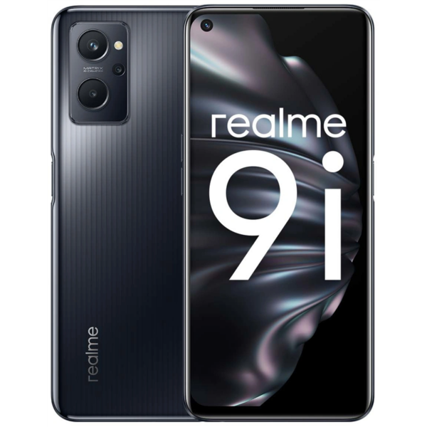 Realme 9i DS Black 4G/6.6″/OC/4GB/128GB/16MP/50MP+2MP+2MP/5000mAh „6040412” (timbru verde 0.55 lei)