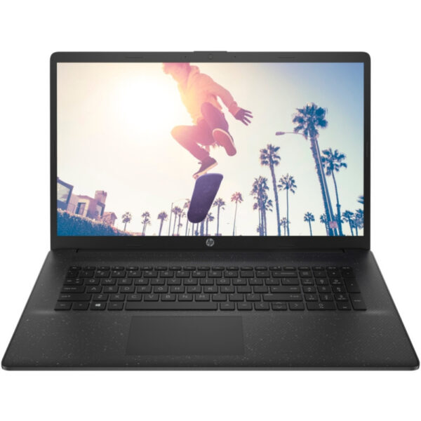 HP Laptop 17-cn2008nq Intel Core i7-1255U 17.3inch FHD AG 8GB 512GB PCIe MX550 2GB FreeDOS 3.0 Jet Black „6M2K0EA#AKE” (timbru verde 4 lei)