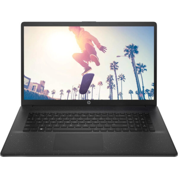 HP Laptop 17-cn2025nq Intel Core i5-1235U 17.3inch FHD AG 16GB 512GB PCIe Intel Iris Xe FreeDOS 3.0 Jet Black „7H695EA#AKE” (timbru verde 4 lei)