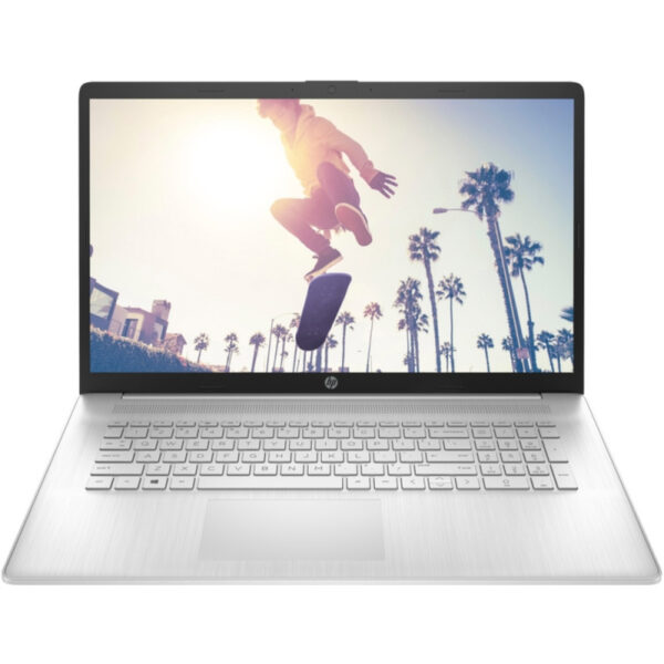 HP Laptop 17-cn2026nq Intel Core i5-1235U 17.3inch FHD AG 8GB 512GB PCIe Intel Iris Xe FreeDOS 3.0 Natural silver „7H765EA#AKE” (timbru verde 4 lei)