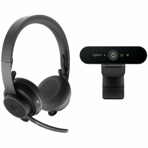 LOGITECH PRO PERSONAL VIDEO COLLABORATION KIT (ZONE WIRELESS + BRIO) – WW „991-000309”