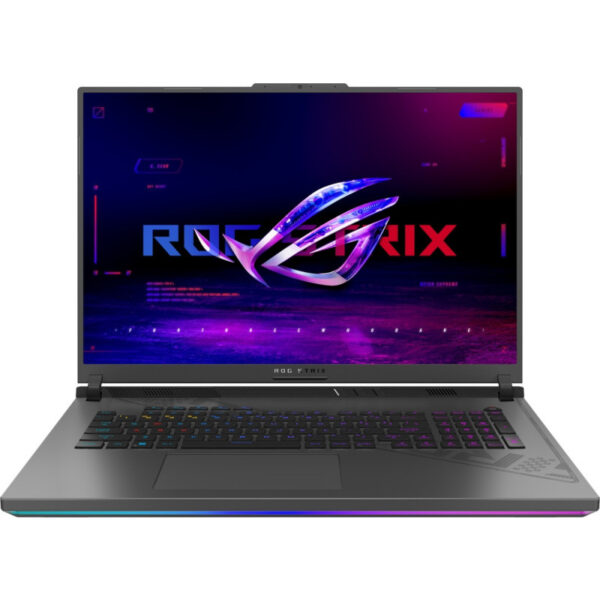 NB Asus 18 inch QHD+ Intel Core i7 13650HX 2.6 GHz Mem 16 GB SSD 1 TB RTX 4070 Video 8GB Wireless Bluetooth Tastatura RGB Li-ion 4 Celule LAN 720p HD cam Greutate 3.0 kg WIN 11 Home Black „G814JI-N6083W” (timbru verde 4 lei)