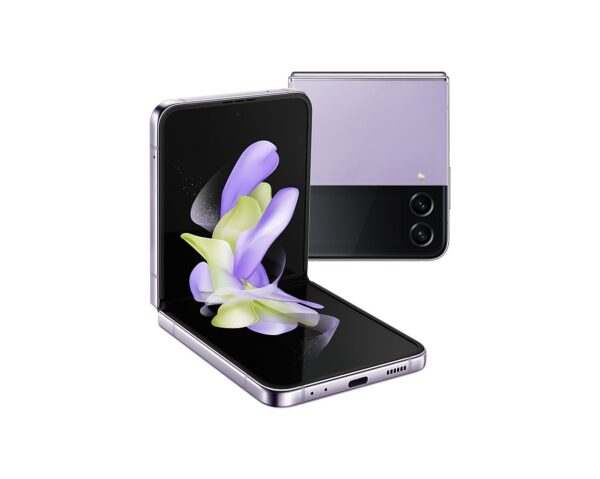 Samsung Galaxy Z Flip4 DS Bora Purple 5G/6.7/OC/8GB/512GB/10MP/12MP+12MP/3700mAh „SM-F721BLVPEUE” (timbru verde 0.55 lei)