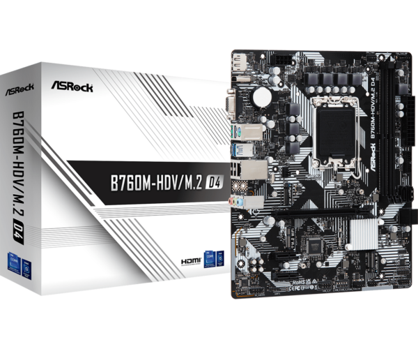 MB Asrock B760M-HDV/M.2 DDR4 „B760M-HDV/M.2 D4”