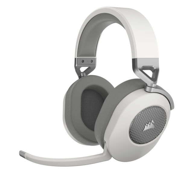 Corsair HS65 WIRELESS Gaming Headset – White „CA-9011286-EU” (timbru verde 0.8 lei)