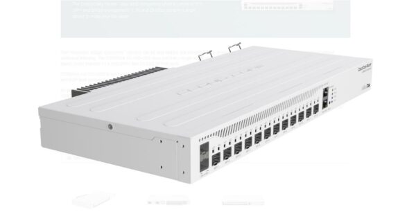 Mikrotik ETHERNET ROUTER CCR2004-1G-12S+2XS „CCR2004-1G-12S+2XS” (timbru verde 0.8 lei)