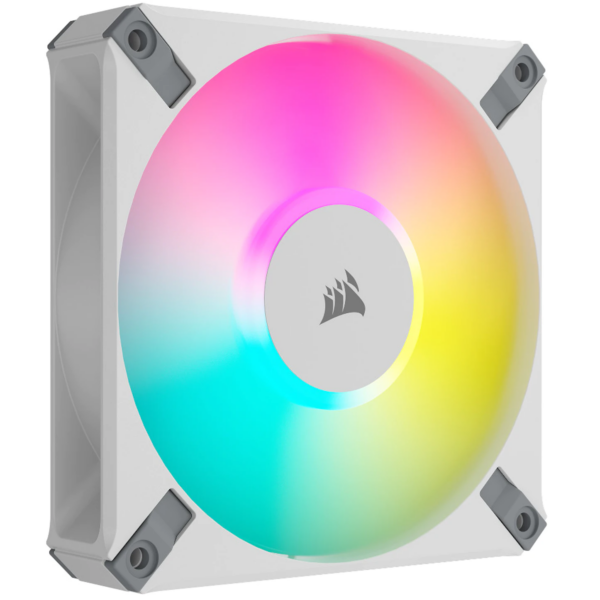 Ventilator Corsair iCUE AF120 RGB ELITE 120mm PWM Fan – White „CO-9050157-WW”