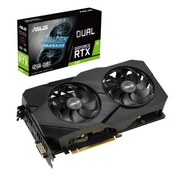 ASUS DUAL-RTX2060-12G-EVO DVI 2xHDMI DP 12GB „DUAL-RTX2060-12G-EVO”