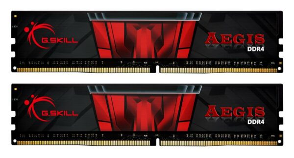 Memorie DDR G.Skill – gaming „Aegis” DDR4 16GB frecventa 2666 MHz, 8GB x 2 module, radiator, latenta CL19, „F4-2666C19D-16GIS”