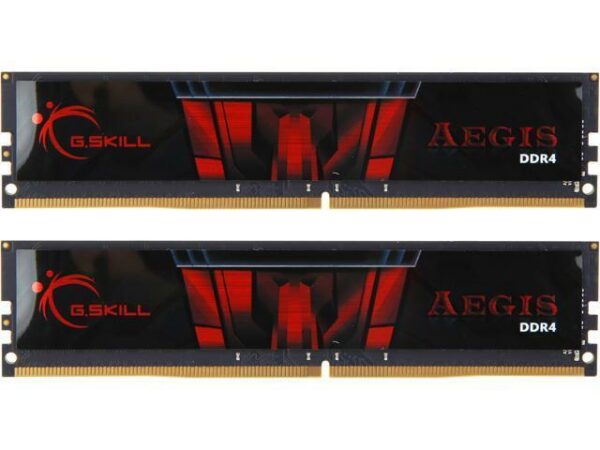 Memorie DDR G.Skill – gaming „Aegis” DDR4 32GB frecventa 2666 MHz, 16GB x 2 module, radiator, latenta CL19, „F4-2666C19D-32GIS”