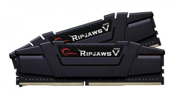 Memorie DDR G.Skill – gaming „Ripjaws V” DDR4 32GB frecventa 3200 MHz, 16GB x 2 module, radiator, latenta CL16, „F4-3200C16D-32GVK”