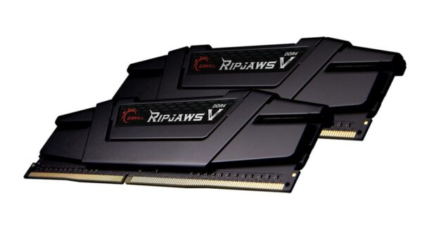 Memorie DDR G.Skill – gaming „Ripjaws V” DDR4 32GB frecventa 3600 MHz, 16GB x 2 module, radiator, latenta CL18, „F4-3600C18D-32GVK”