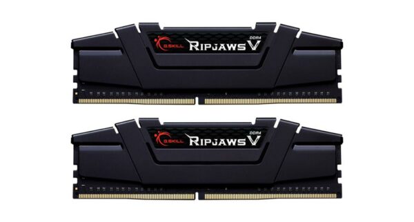 Memorie DDR G.Skill – gaming „Ripjaws V” DDR4 32GB frecventa 4400 MHz, 16GB x 2 module, radiator, latenta CL19, „F4-4400C19D-32GVK”