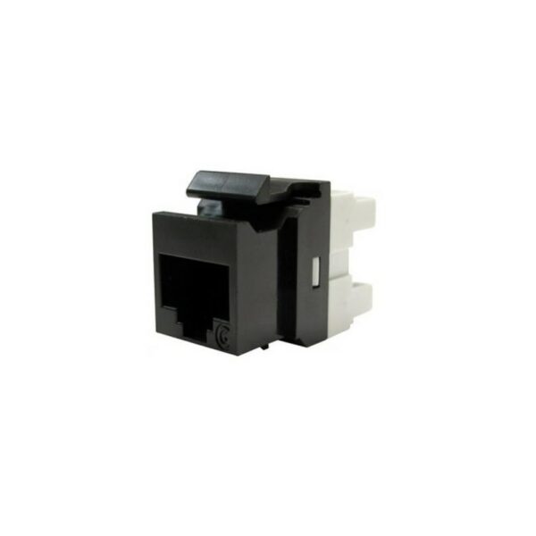 Conector Keystone, 1xRJ45 UTP cat.5e PowerCat, negru – Molex „KSJ-00032-04”