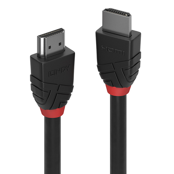 Cablu Lindy HDMI 2.0, 0.5m, negru „LY-36470” (timbru verde 0.08 lei)