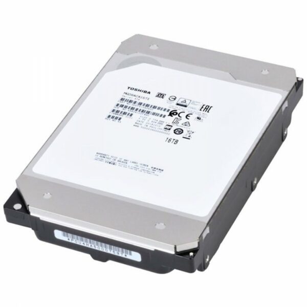 HDD Server TOSHIBA 16TB CMR 512e, 3.5, 256MB, 7200RPM, SAS, SKU: HDEPN10GEA51F, TBW: 550 „MG08SCA16TE” (timbru verde 0.8 lei)