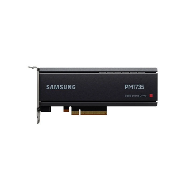 SAMSUNG PM1735 3.2TB Enterprise SSD, HHHL, PCIe Gen4 x8, Read/Write: 8000/3800 MB/s, Random Read/Write IOPS 1500K/250K „MZPLJ3T2HBJR-00007”