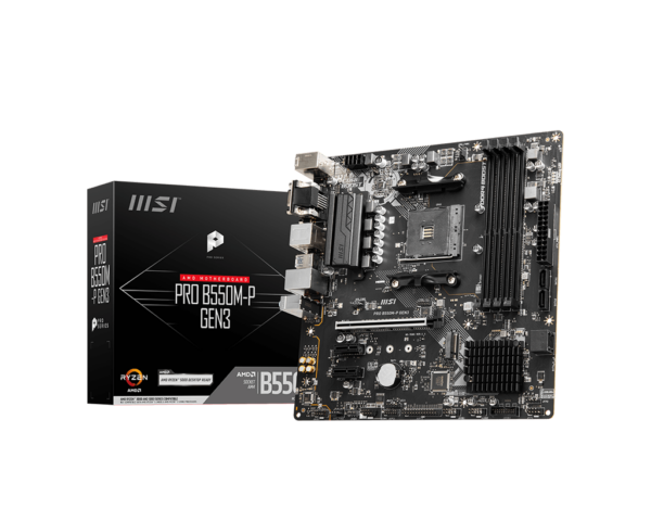 MB MSI PRO B550M-P GEN3 AM4 DDR4 „PRO B550M-P GEN3”