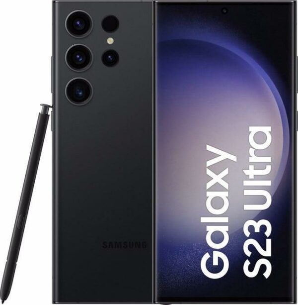 Samsung Galaxy S23 Ultra DS Phantom Black 5G/6.8″/OC/12GB/512GB/12MP/200MP+12MP+10MP+10MP/5000mAh + S Pen „SM-S918BZKHEUE” (timbru verde 0.55 lei)