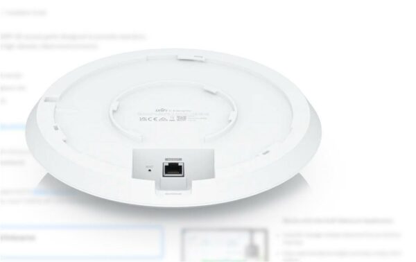 UBIQUITI U6 ENTERPRISE ACCES POINT WIFI6 „U6-ENTERPRISE” (timbru verde 0.8 lei)