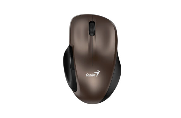 MOUSE Genius, Ergo „NX-8200S”, PC sau NB, wireless, 2.4GHz, optic, 1200 dpi, butoane/scroll 5/1, , maro, „31030029403” (timbru verde 0.18 lei)