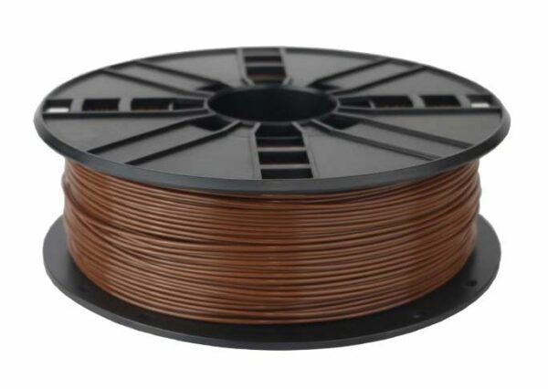 FILAMENT GEMBIRD pt. imprimanta 3d, PLA, 1.75mm diamentru, 1Kg / bobina, aprox. 330m, topire 190-220 grC, brown, „3DP-PLA1.75-01-BR”