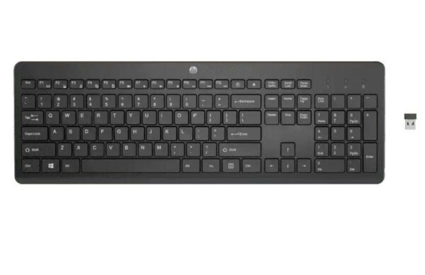HP 230 Wireless Keyboard Black „3L1E7AA#ABB” (timbru verde 0.8 lei)