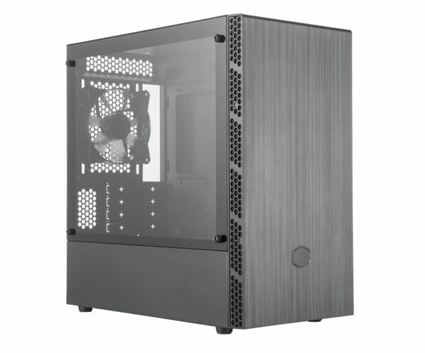 CARCASE Cooler Master MasterBox MB400L w/o ODD TG, U3*2+ Audio single jack,w/rear fan, TG, „MCB-B400L-KGNN-S00” (timbru verde 0.08 lei)