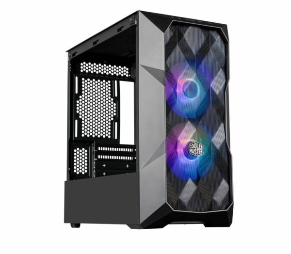 CARCASE Cooler Master TD300 Mesh, M-ATX,U3*2,ARGB Hub*1,Front PWM ARGB fan*2,Grey TG, „TD300-KGNN-S00” (timbru verde 0.19 lei)