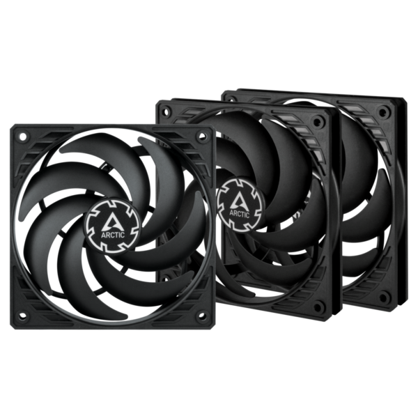 VENTILATOR ARCTIC PC, P12 SLIM PWM PST – 3 Pack,”ACFAN00275A”