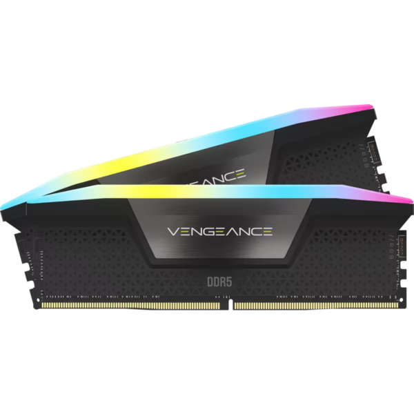 Corsair Vengeance RGB 48GB (2x24GB), DDR5, 5600MHz, CL40, 2x24GB, 1.25V Intel XMP, Negru „CMH48GX5M2B5600C40”