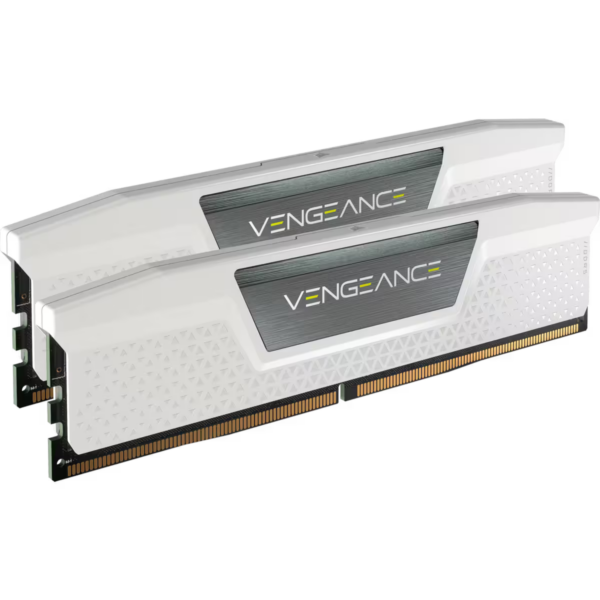 Corsair Vengeance 64GB (2x32GB), DDR5, 5200MHz, CL40, 2x32GB, 1.25V Intel XMP, Alb „CMK64GX5M2B5200C40W”