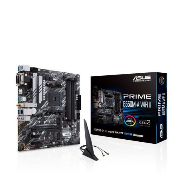 MB AMD B550 SAM4 MATX/PRIME B550M-A WIFI II ASUS „PRIME B550M-A WIFI II”