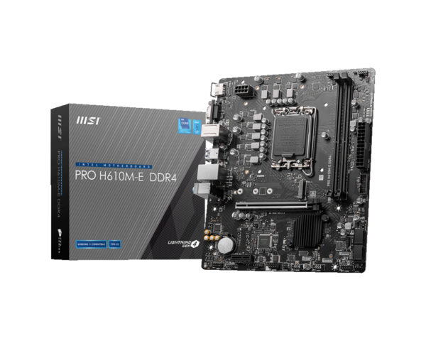 MB MSI PRO H610M-E LGA1700 DDR4 „PRO H610M-E DDR4”