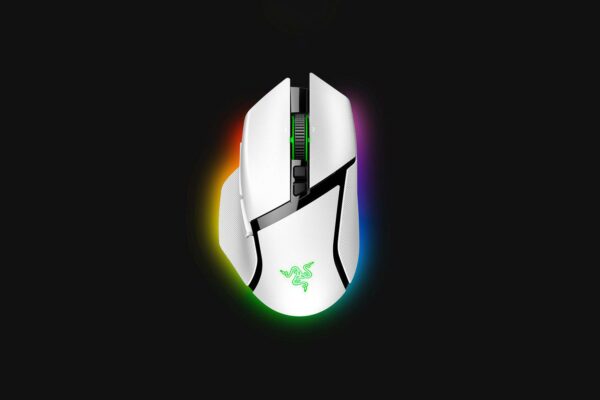 Mouse Razer Basilisk V3 PRO – White „RZ01-04620200-R3G1” (timbru verde 0.18 lei)