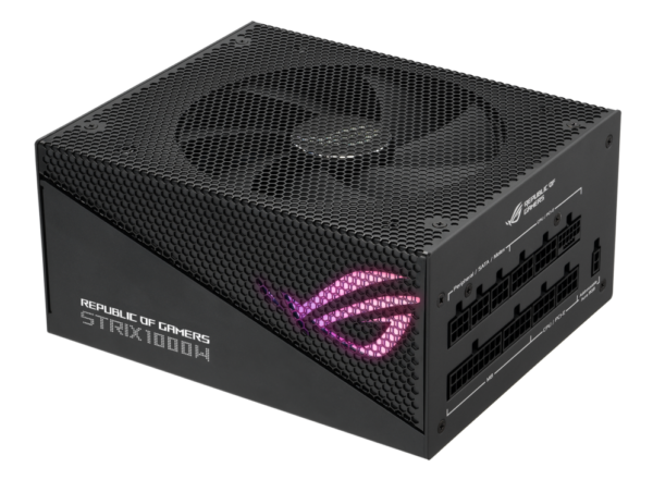 SURSA ASUS ROG STRIX 1000W 80+ GOLD AURA „STRIX-1000G-AURA” (timbru verde 2 lei)