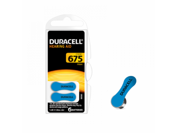 Baterii Duracell ZA 675, 6 Buc „4.A.0.C” (timbru verde 0.06 lei)