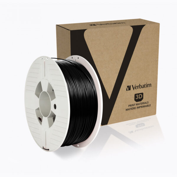 FILAMENT 3D PRINTER VERBATIM PET-G, 1.75MM, 1KG, NEGRU „55052”