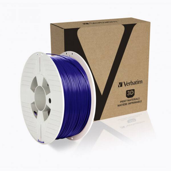 FILMANET 3D PRINTER VERBATIM PET-G, 1.75MM, 1KG, ALBASTRU „55055”