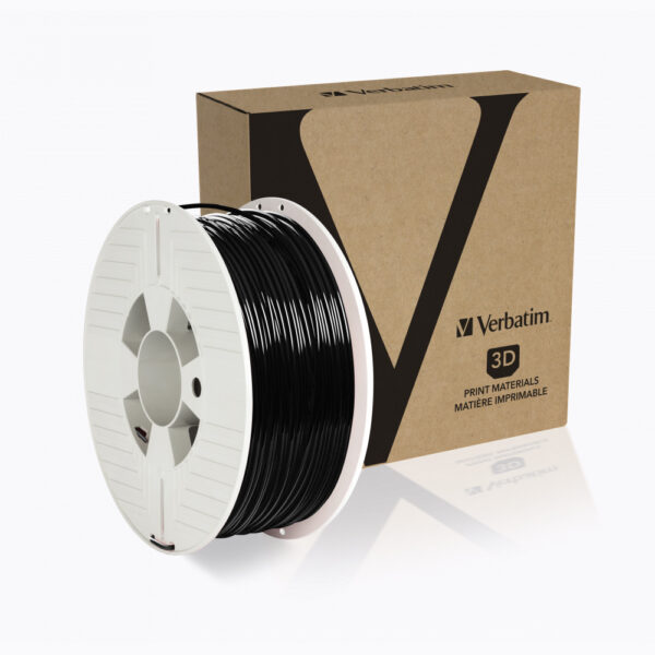 FILAMENT 3D PRINTER VERBATIM PET-G, 2.85MM, 1KG, NEGRU „55060”