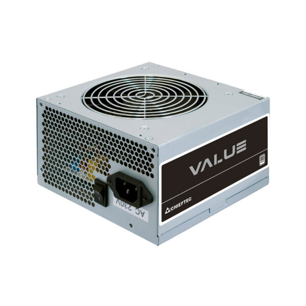 SURSA Chieftec Value 400 W, non-modulara, certificare 80 Plus, ventilator 120mm, CPU 4+4 pin x 1, PCI-E 6+2 pin x 1, SATA x 3, „APB-400B8” (timbru verde 2 lei)