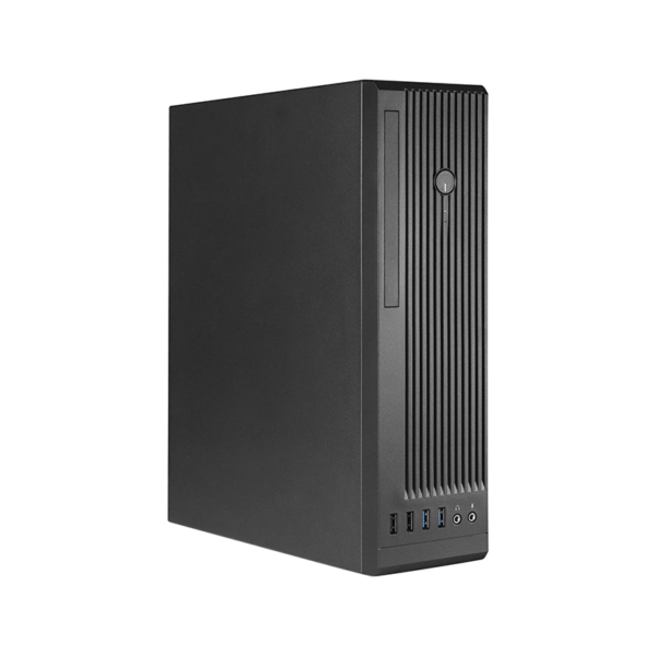 CARCASE Chieftec, „Uni” mini tower Black, 2xUSB 3.0, 2x USB 2.0, „BE-10B-300” (timbru verde 0.08 lei)