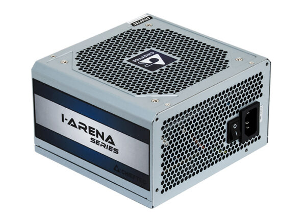 SURSA Chieftec iArena 600 W, non-modulara, ventilator 140mm, CPU 4+4 pin x 1, PCI-E 6+2 pin x 2, SATA x 6, „GPC-600S” (timbru verde 2 lei)