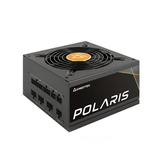 SURSA Chieftec Polaris 550 W, modulara, certificare 80 Plus Gold, ventilator 120mm, PCI-E 6+2 pin x 1, SATA x 5, „PPS-550FC” (timbru verde 2 lei)