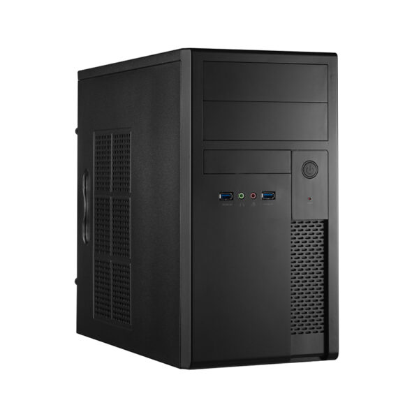 CARCASE Chieftec, „Mesh” mini tower Black, 2 x USB 3.0 , „XT-01B-350GPB”