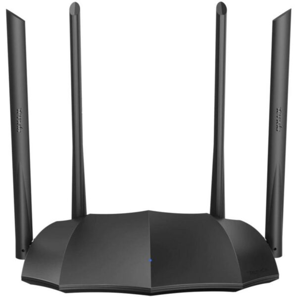 ROUTER Tenda wireless 1200Mbps, 1 x WAN Gigabit, 3 x LAN Gigabit, 4 antene externe, Dual Band AC1200 „AC8” (timbru verde 0.8 lei)