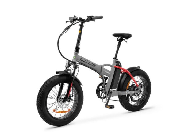 Bicicleta asistata electric Argento Minimax, rosu „AR-BI-210004” (timbru verde 35 lei)