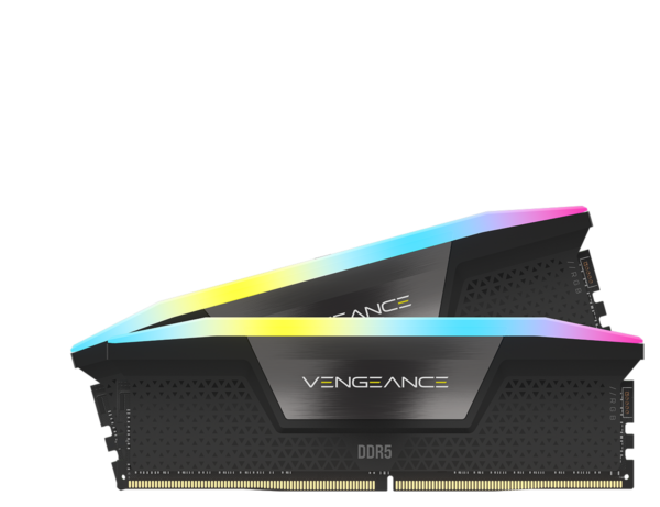 VENGEANCExxxx RGB 32GB (2x16GB) DDR5 DRAM 5200MHz C40 Memory Kit – Black „CMH32GX5M2B5200C40”