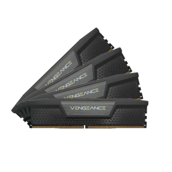 Corsair VENGEANCE DDR5 64GB (4x16GB) DDR5 6200 (PC5-49600) C32 1.4V Intel XMP – Negru „CMK64GX5M4B6200C32”