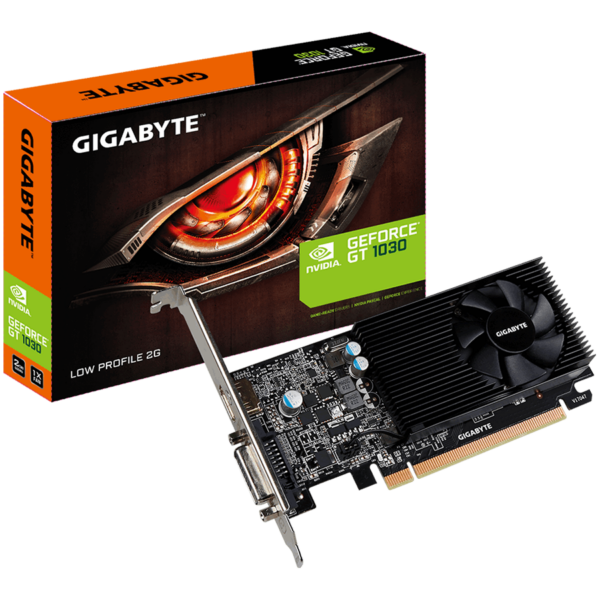 GIGABYTE GeForce GT 1030 Low Profile 2GB 64Bit HDMI „GV-N1030D5-2GL” PLACI VIDEO Gigabyte